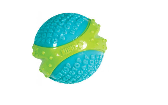 Εικόνα της Kong Corestrength Ball Εκπαιδευτικό Παιχνίδι για Κουτάβι Medium Γαλάζια