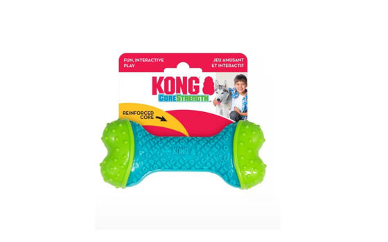 Εικόνα της Kong Corestrength Bone  Παιχνίδι Σκύλου Small/Medium Γαλάζιο