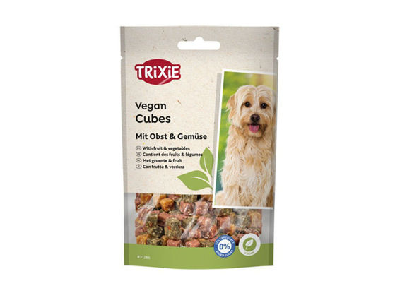Εικόνα της Trixie Λιχουδιά Σκύλου Vegan Cubes Με Φρούτα & Λαχανικά 100gr