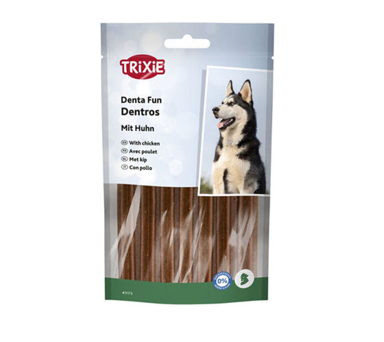 Εικόνα της Trixie Dentastix Λιχουδιά Για Τα Δόντια Με Κοτόπουλο 180gr (7τμχ)