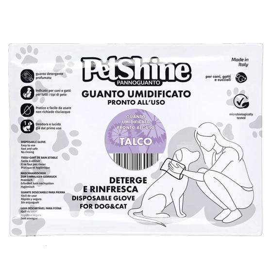 Εικόνα της Petshine Γάντι Στεγνού Καθαρισμού Πούδρα