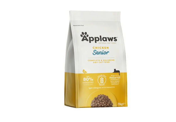 Εικόνα της Applaws Ξηρά τροφή Γάτας Grain Free Senior Κοτόπουλο 7,5kg
