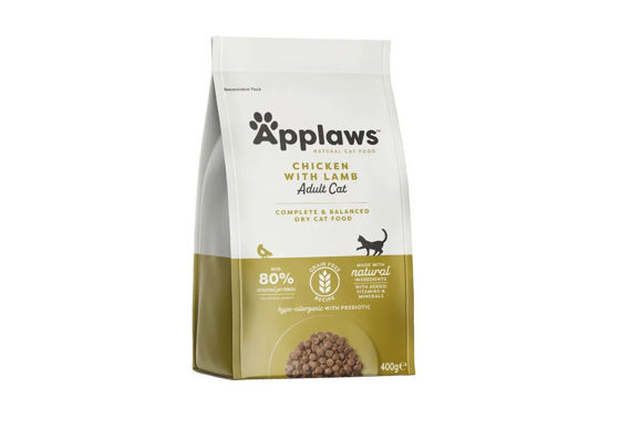 Εικόνα της Applaws Ξηρά τροφή Γάτας Grain Free Κοτόπουλο & Αρνί 400gr