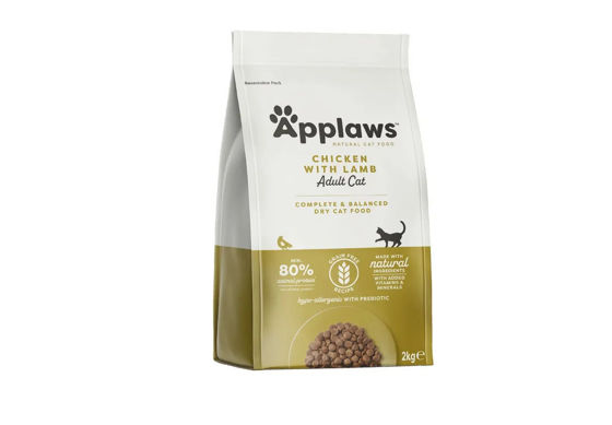 Εικόνα της Applaws Ξηρά τροφή Γάτας Grain Free Κοτόπουλο & Αρνί 2kg