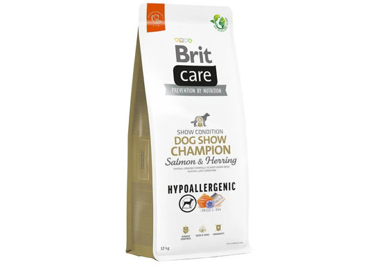Εικόνα της Brit Care Dog Hypoallergenic Show Champion Salmon & Herring 12kg