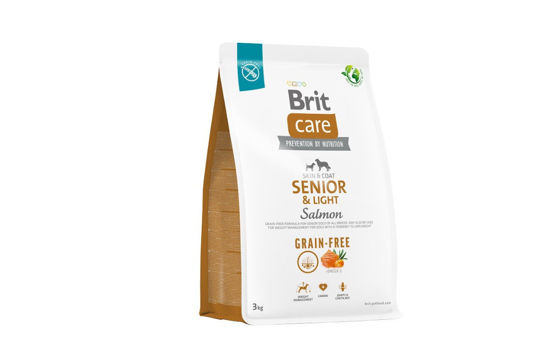 Εικόνα της Brit Care Dog Grain Free Senior & Light Salmon 3kg