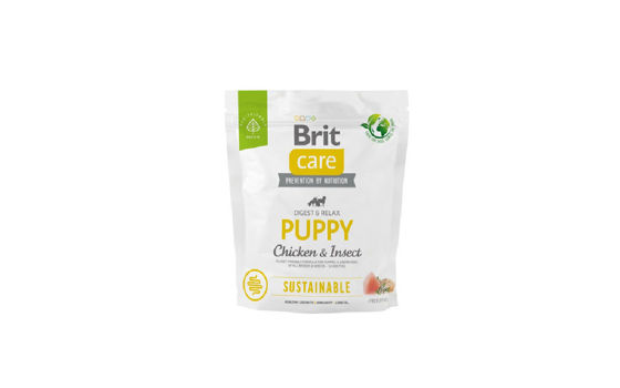 Εικόνα της Brit Care Dog Sustainable Puppy  chiken & insect 1kg