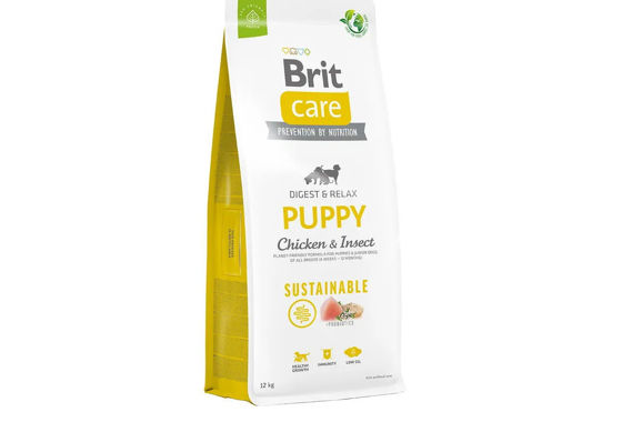 Εικόνα της Brit Care Dog Sustainable Puppy  chiken & insect 12kg