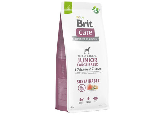 Εικόνα της Brit Care Dog Sustainable Junior Large chiken & insect 12kg