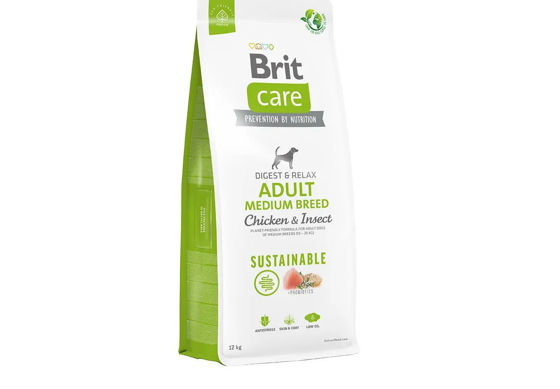 Εικόνα της Brit Care Dog Sustainable Adult Medium chiken & insect 12kg