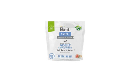 Εικόνα της Brit Care Dog Sustainable Adult Large chiken & insect 1kg