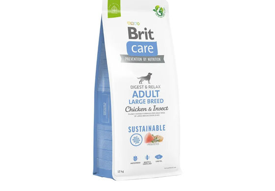 Εικόνα της Brit Care Dog Sustainable Adult Large chiken & insect 12kg