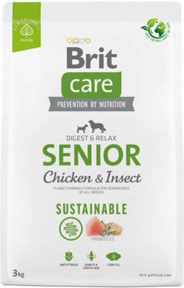 Εικόνα της Brit Care Dog Sustainable Senior chiken & insect 3kg