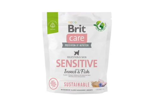 Εικόνα της Brit Care Dog Sustainable Sensitive Insect & Fish 1kg