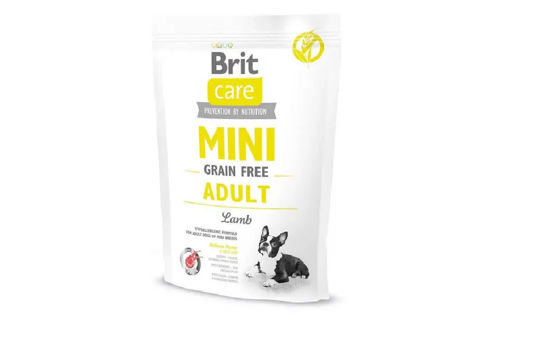 Εικόνα της Brit Care Mini Grain Free Adult Lamb 400gr