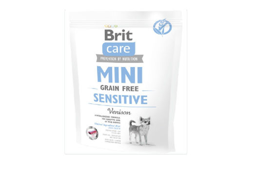 Εικόνα της Brit Care Mini Dog Grain Free Sensitive Venison 400gr