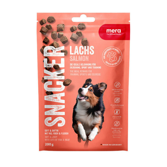 Εικόνα της Mera Μαλακές Λιχουδιές Σκύλου Σολωμός 200gr