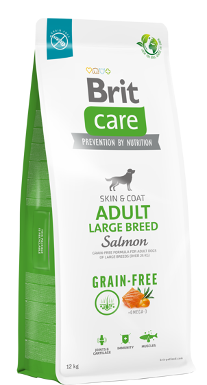 Εικόνα της Brit Care Dog Grain Free Adult Large Salmon 12kg
