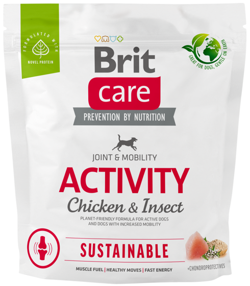 Εικόνα της Brit Care Dog Sustainable Activity Chicken & Insect 1kg