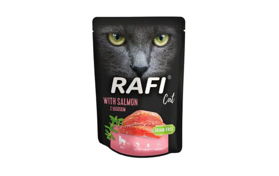 Εικόνα της Rafi Cat Πατέ με Σολομό 300gr