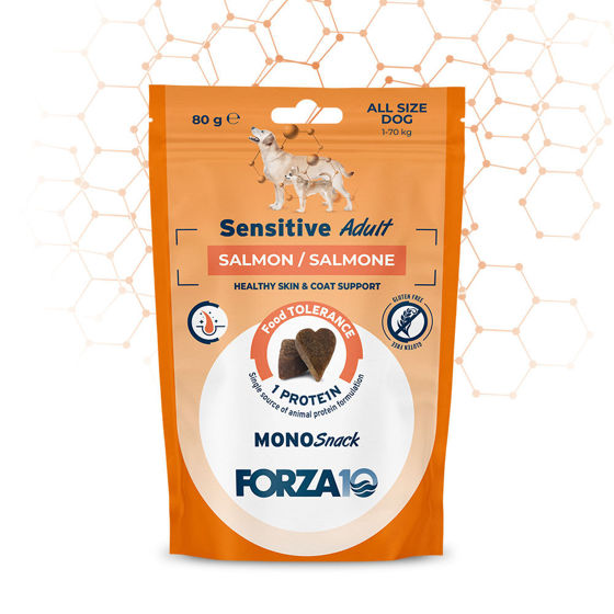 Εικόνα της Forza10 Λιχουδιά Σκύλου  Sensitive Adult Σολωμός 80gr