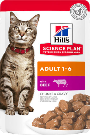 Εικόνα της Hill's Science Plan Adult  Βοδινό 85gr