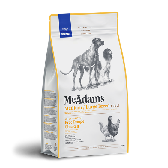 Εικόνα της Mc Adams Ξηρή Τροφή Σκύλου Ψημένη Στο Φούρνο Medium/Large Breed Chicken 2kg