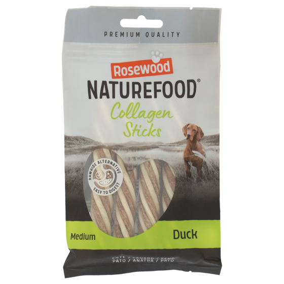 Εικόνα της Rosewood Naturefood Sticks Λιχουδιές Σκύλου Με Πάπια 100gr