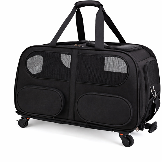 Εικόνα της Denik Τρόλει Μεταφοράς Μαύρο (60x35x40cm)