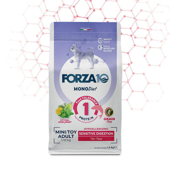 Εικόνα της Forza10 Mono Diet Mini Toy Adult Sensitive Digestion Ψάρι 1.5kg