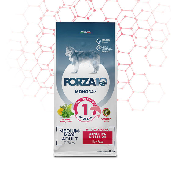 Εικόνα της Forza10 Diet Mono Medium Large Sensitive Digestion Ψάρι 10kg
