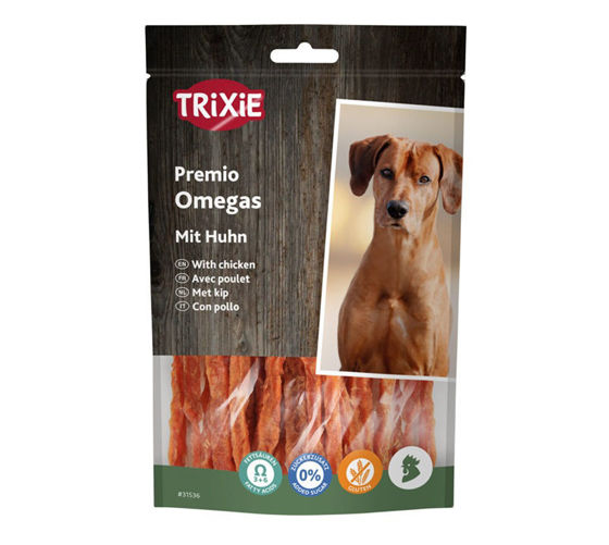 Εικόνα της Trixie Premio Chicken Omega Stripes 100gr