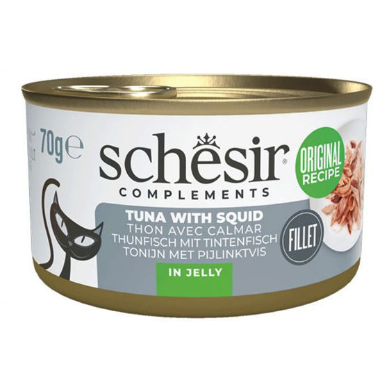 Εικόνα της Schesir Κονσέρβα Jelly Τόνος Με Καλαμάρι 70gr