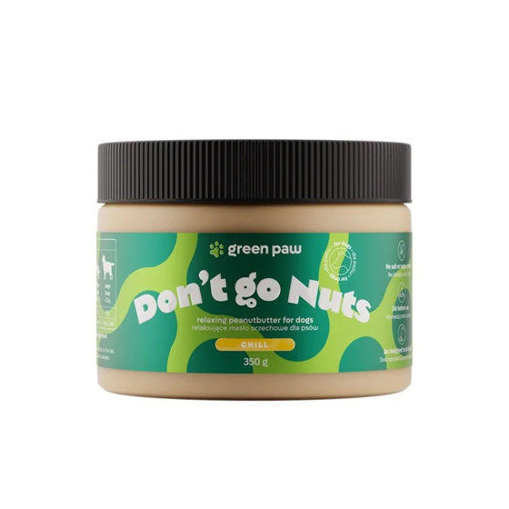 Εικόνα της Green Paw Don’t Go Nuts Χαλαρωτικό Φυστικοβούτυρο 350ml