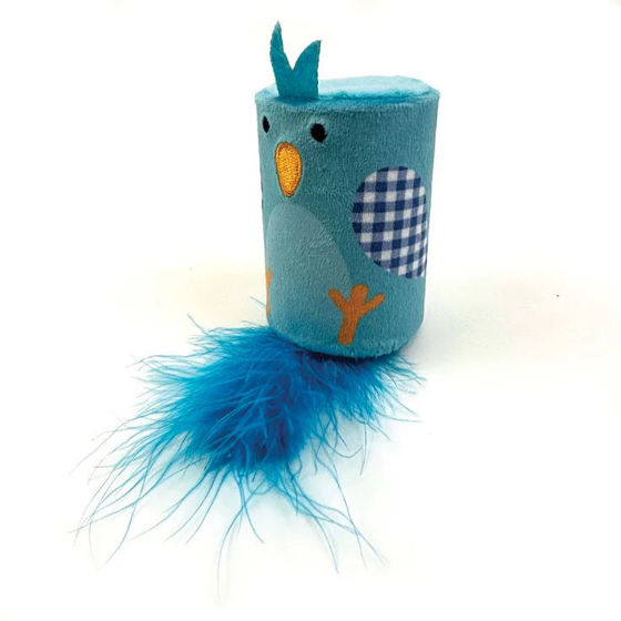 Εικόνα της Happypet Παιχνίδι Γάτας Tabby Patch Bluebird Rattle & Roll