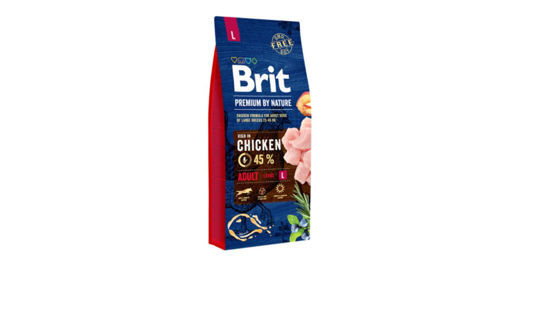 Εικόνα της Brit Premium Junior Κοτόπουλο Large Breed  15kg