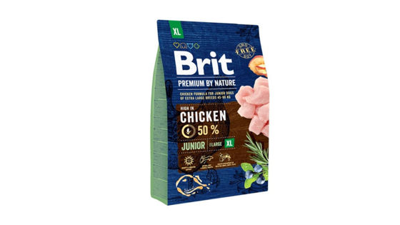 Εικόνα της Brit Premium Junior Κοτόπουλο Extra Large Breed  15kg
