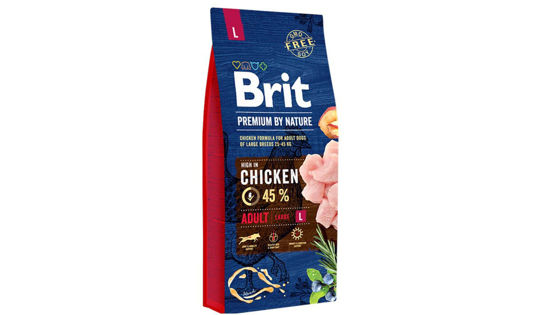 Εικόνα της Brit Premium Κοτόπουλο Large Breed  3kg