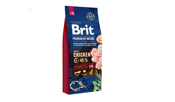 Εικόνα της Brit Premium  Κοτόπουλο Senior Large & Extra Large Breed 15kg