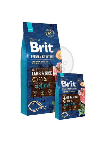 Εικόνα της Brit Premium Dog Sensitive Αρνί Breed 1kg