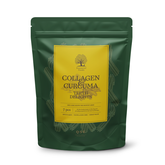 Εικόνα της Essential Collagen & Curcuma Dental Delights 250gr