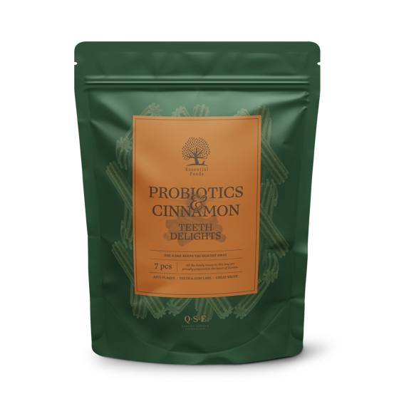 Εικόνα της Essential Probiotics & Cinnamon Dental Delights 250gr