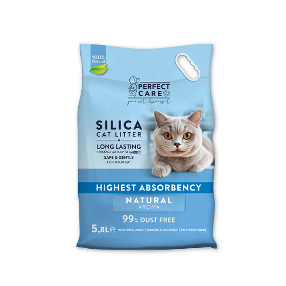 Εικόνα της Perfect Care Silica Natural Κρυσταλλική Άμμος Γάτας 5.8lt