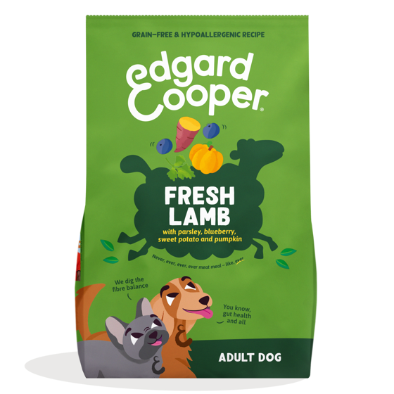 Εικόνα της Edgard Cooper Ξηρή Τροφή Adult Medium Breed Lamb 1kg