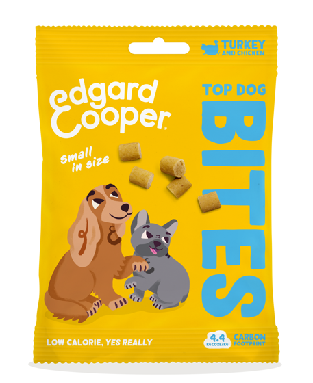 Εικόνα της Edgard Cooper Λιχουδιά Σκύλου Small Bites Turkey & Chicken 50gr