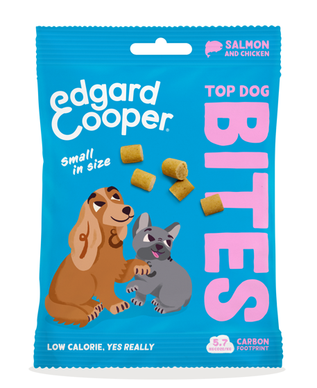 Εικόνα της Edgard Cooper Λιχουδιά Σκύλου Small Bites Salmon & Chicken 50gr