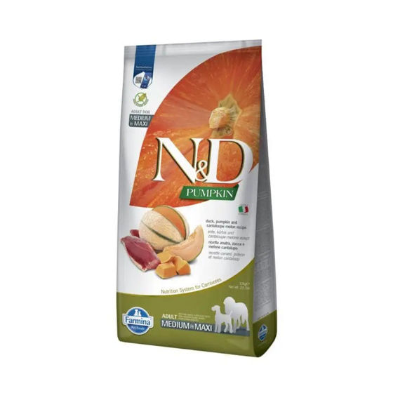 Εικόνα της N&D Pumpkin Grain Free Duck Adult Medium/ Maxi 12kg