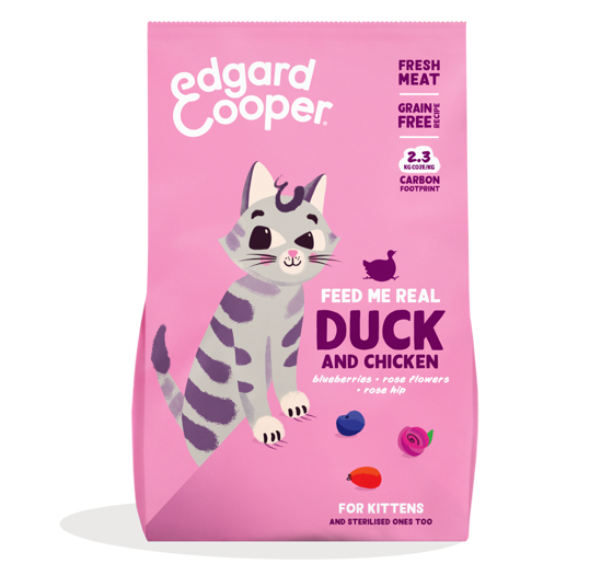 Εικόνα της Edgard Cooper Ξηρή Τροφή Kitten Duck & Chicken 325kg