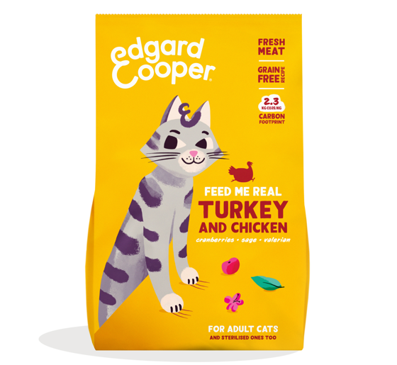 Εικόνα της Edgard Cooper Ξηρή Τροφή Adult Turkey & Chicken 325gr