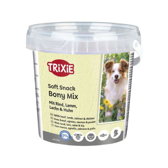 Εικόνα της Trixie Μαλακές Λιχουδιές Bony Mix 500gr